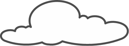 雲のイラスト