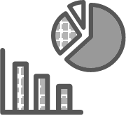 円グラフのイラスト